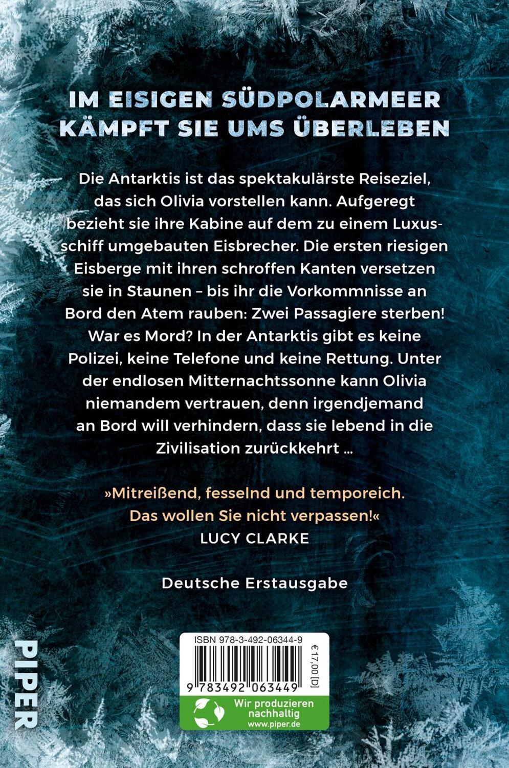 Rückseite: 9783492063449 | Der Eisbrecher | Thriller Eiskalte Spannungslektüre | Amy McCulloch