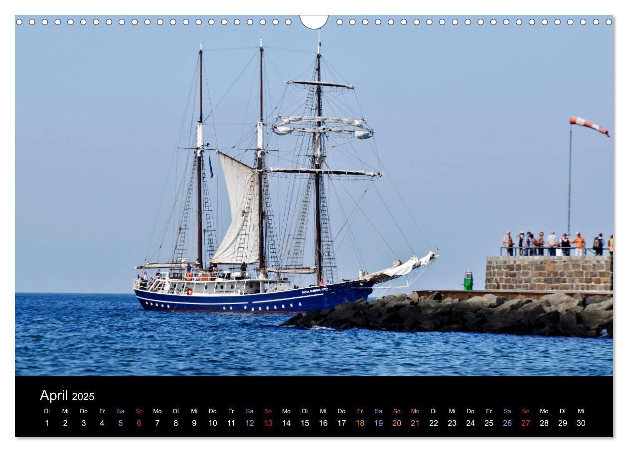 Bild: 9783435708116 | Warnemünde - Maritime Landschaften (Wandkalender 2025 DIN A3 quer),...