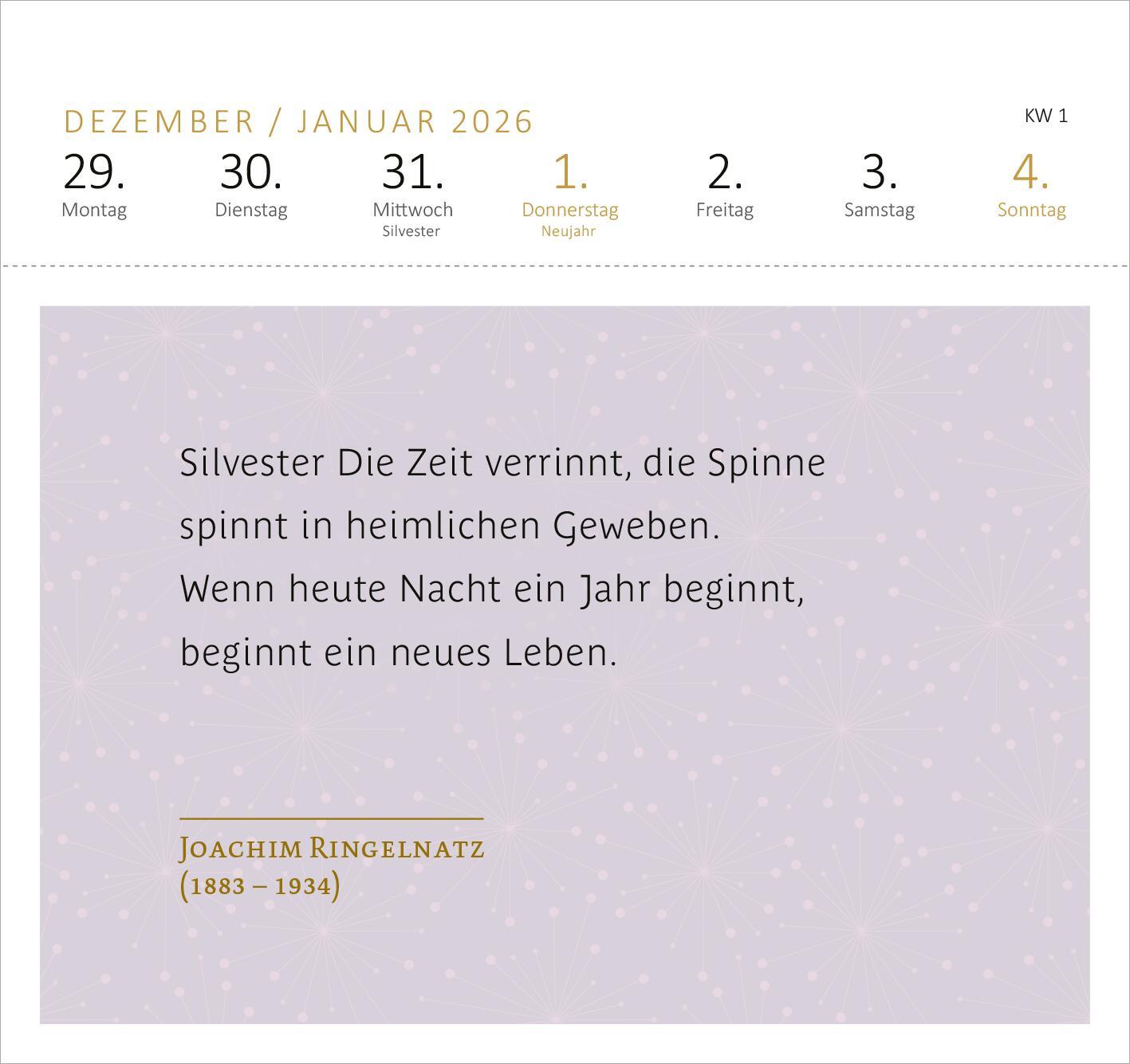 Bild: 4014489132875 | Postkartenkalender Der Literaturkalender 2025 | Kalender | 108 S.