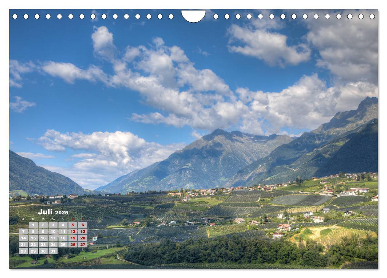 Bild: 9783435209804 | Meraner Land: alpin-mediterranes Lebensgefühl (Wandkalender 2025...