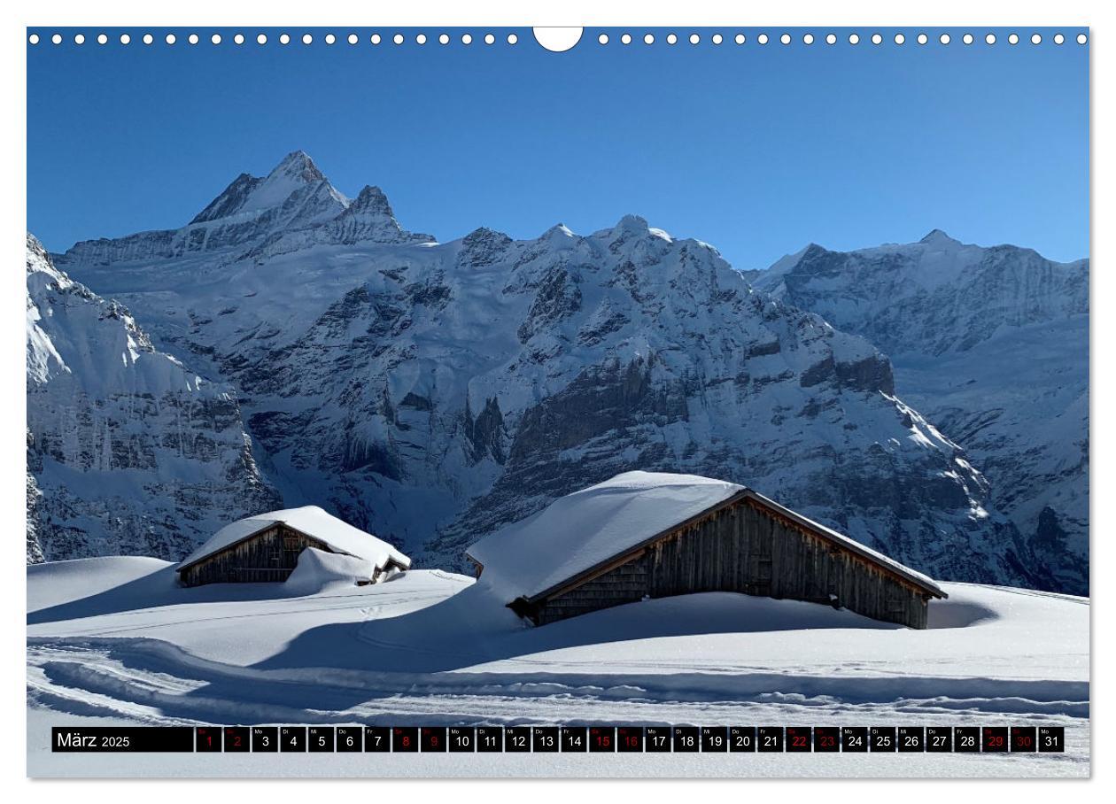 Bild: 9783383934407 | Grindelwald - Jungfrauregion Schweiz (Wandkalender 2025 DIN A3...