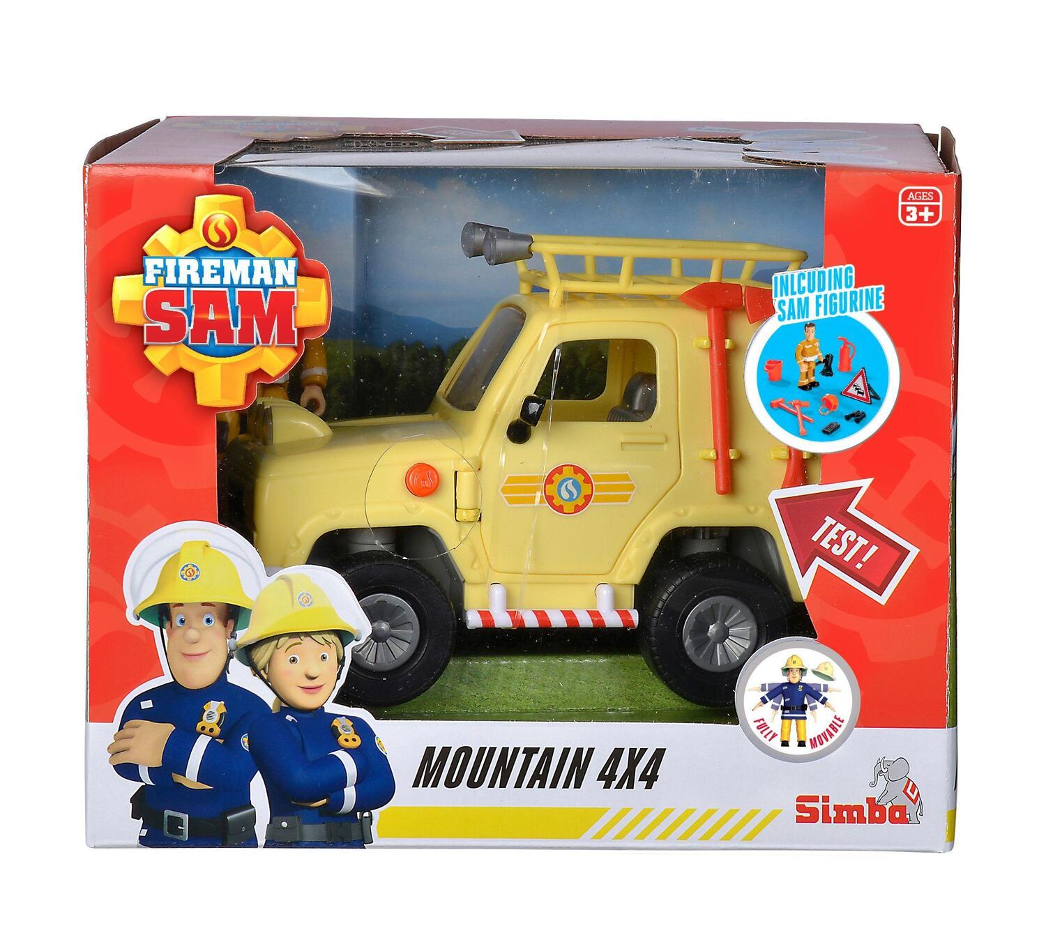 Cover: 4006592073077 | Sam 4x4 Geländewagen mit Figur | Spiel | Feuerwehrmann Sam | 109252511