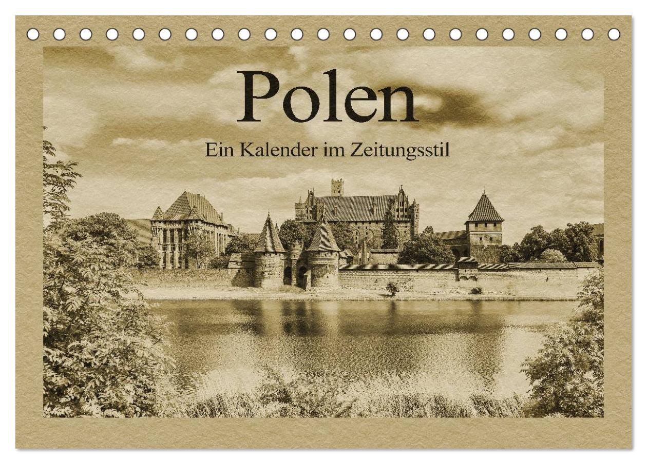 Cover: 9783435577026 | Polen ¿ Ein Kalender im Zeitungsstil (Tischkalender 2025 DIN A5...