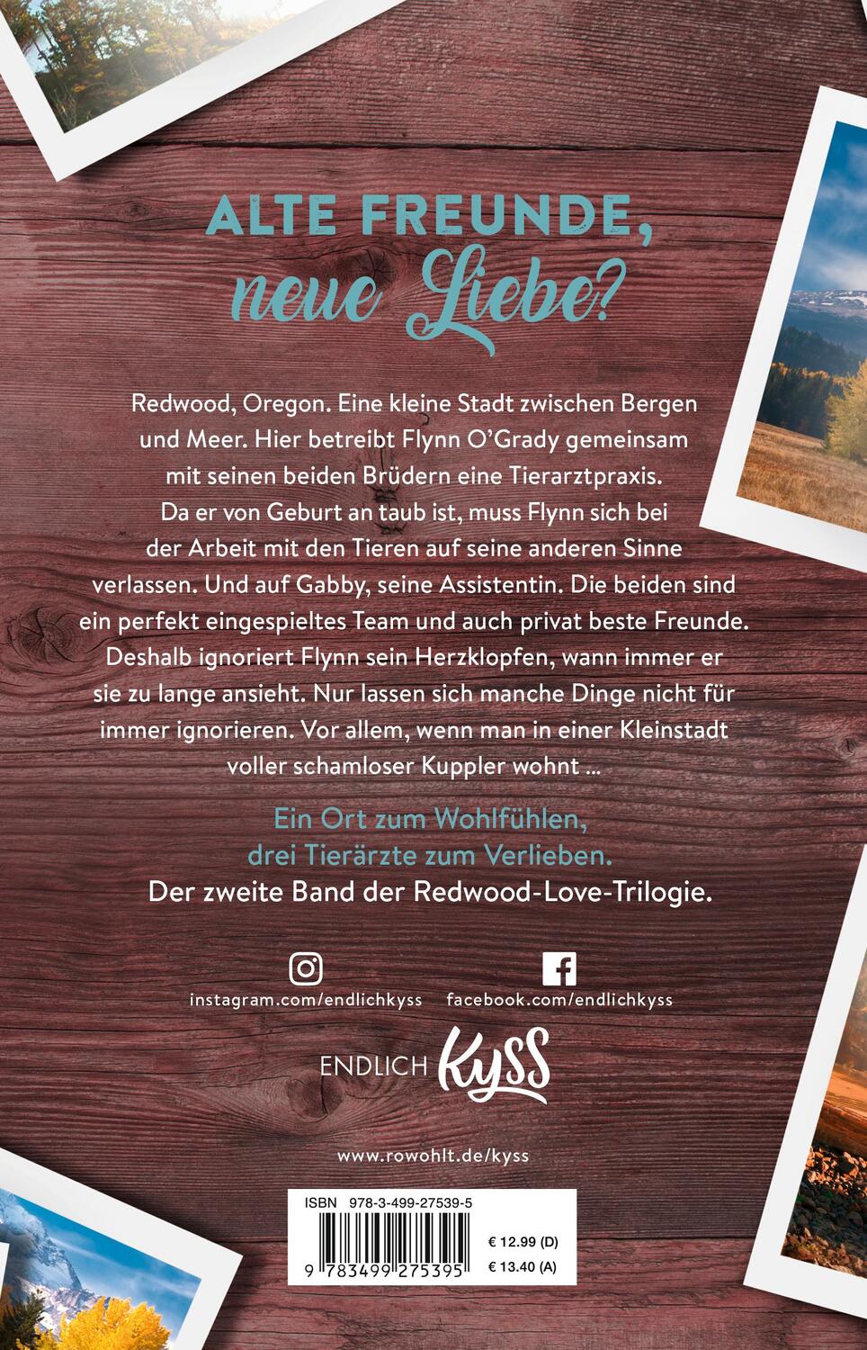 Rückseite: 9783499275395 | Redwood Love - Es beginnt mit einem Kuss | Kelly Moran | Taschenbuch