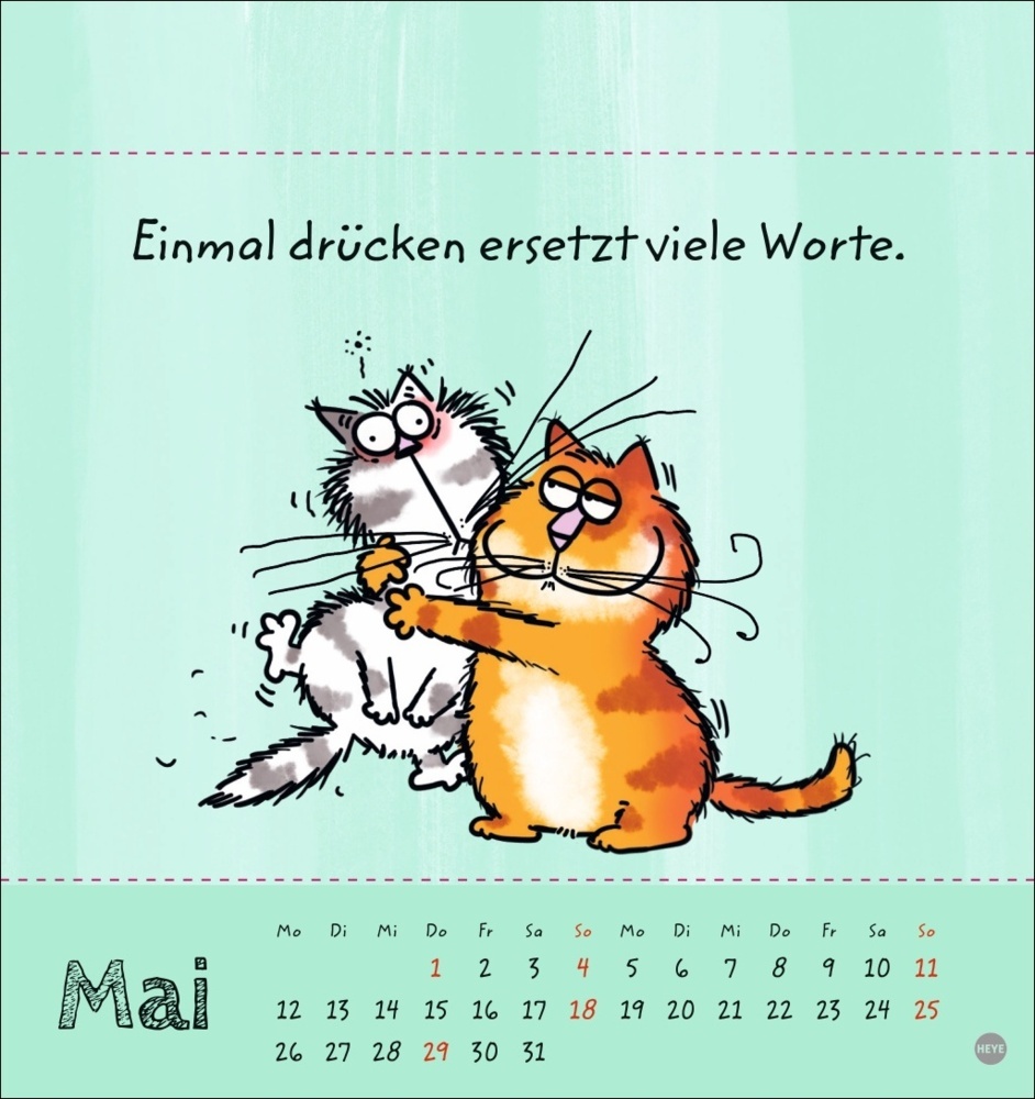 Bild: 9783756406951 | Catzz Postkartenkalender 2025 | Alexander Holzach | Kalender | 13 S.