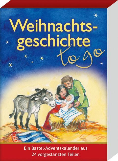 Cover: 9783780613806 | Weihnachtsgeschichte - to go | Milada Krautmann | Kalender | 52 S.