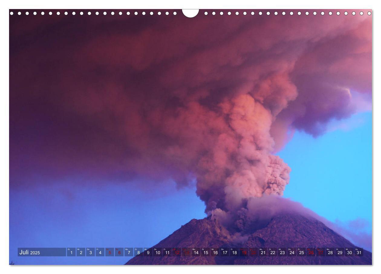 Bild: 9783435435968 | Vulkane - Magma, Lava, Eruptionen (Wandkalender 2025 DIN A3 quer),...