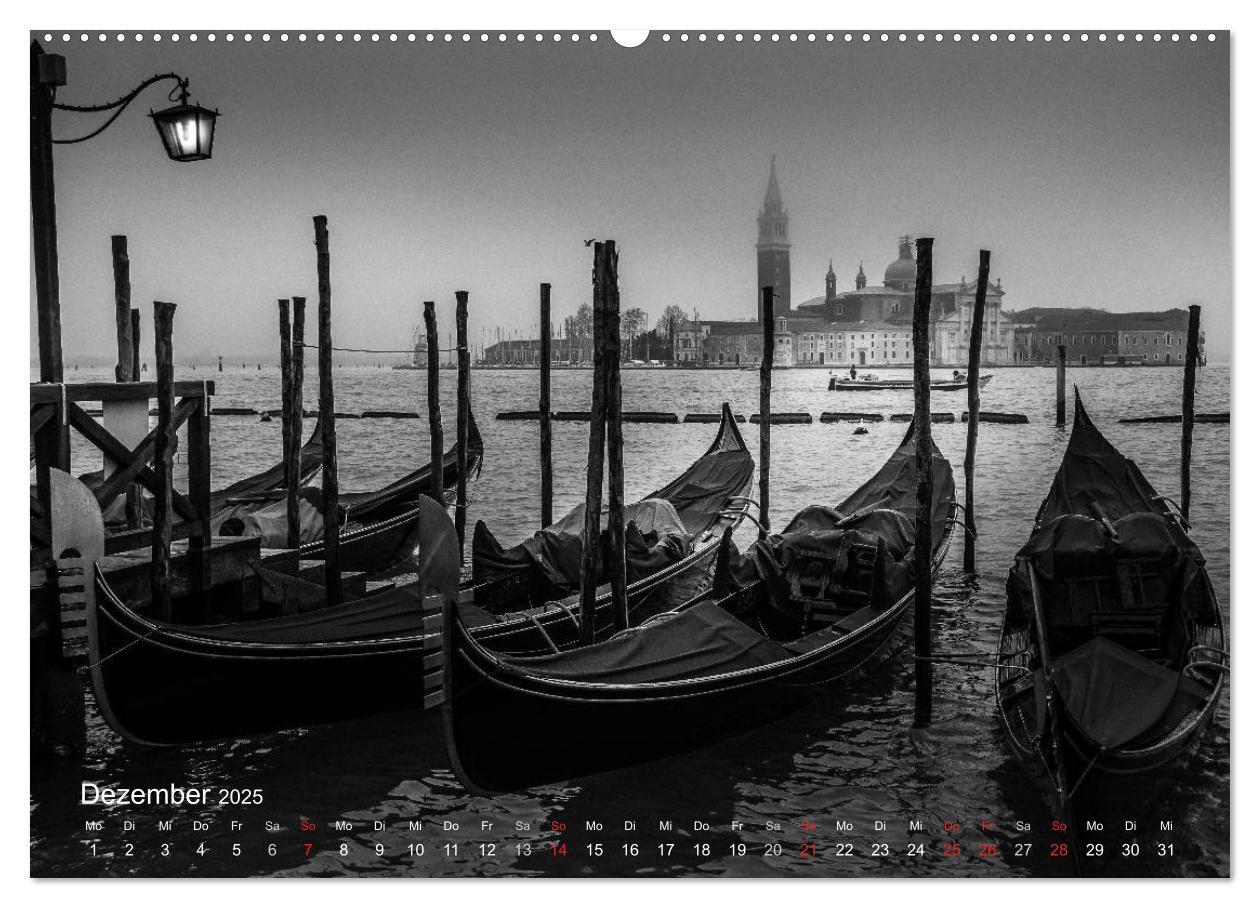 Bild: 9783435684366 | Venedig - Licht und Schatten (Wandkalender 2025 DIN A2 quer),...