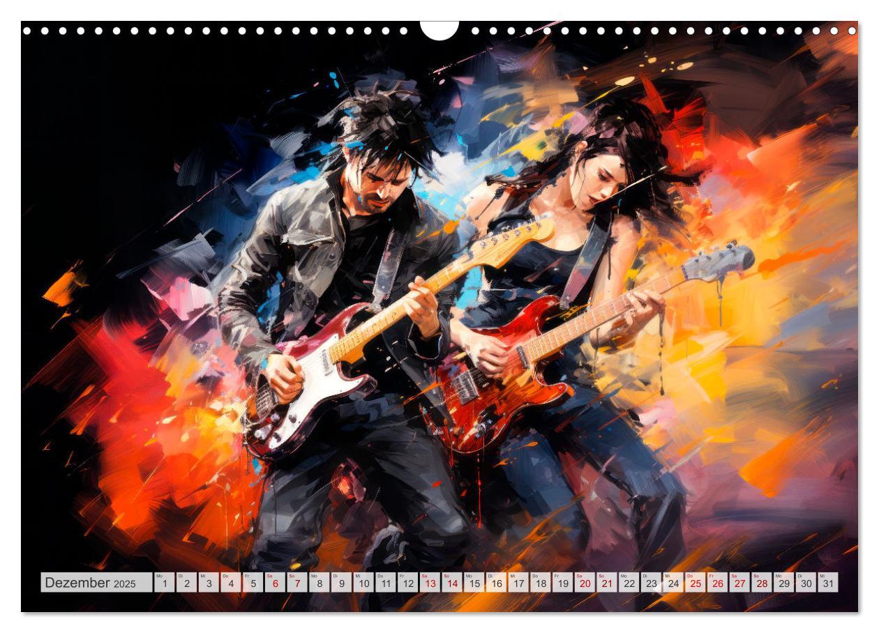 Bild: 9783383851841 | ROCK Spüre die grenzenlose Power (Wandkalender 2025 DIN A3 quer),...