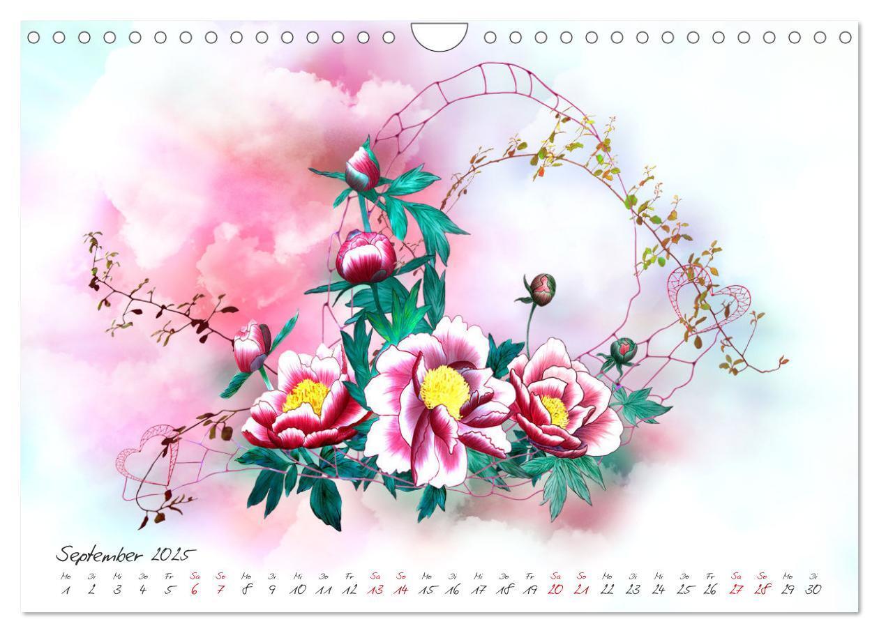 Bild: 9783435318407 | Zauberhaftes Ikebana (Wandkalender 2025 DIN A4 quer), CALVENDO...