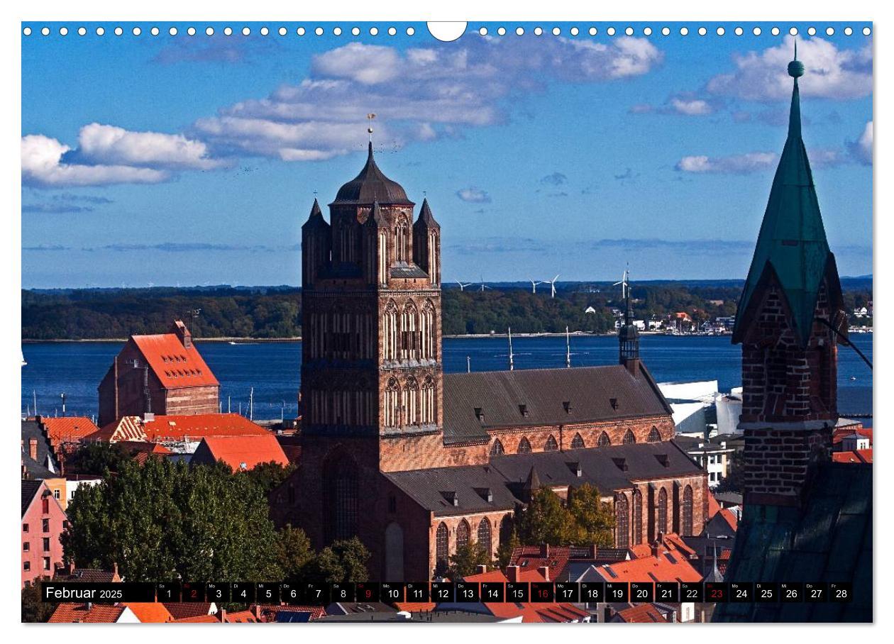 Bild: 9783435549603 | Ostseeperle Stralsund (Wandkalender 2025 DIN A3 quer), CALVENDO...