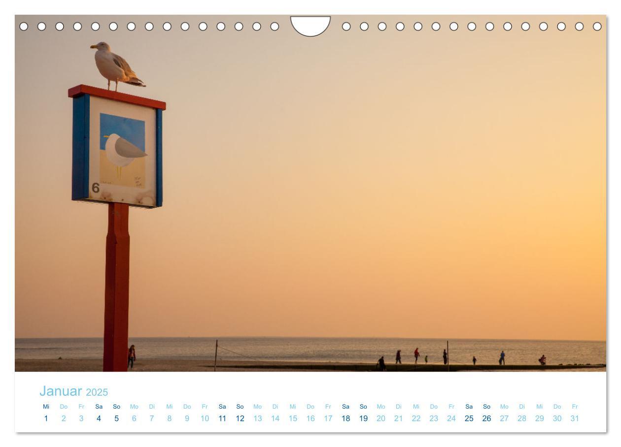 Bild: 9783435074525 | Moin Borkum (Wandkalender 2025 DIN A4 quer), CALVENDO Monatskalender