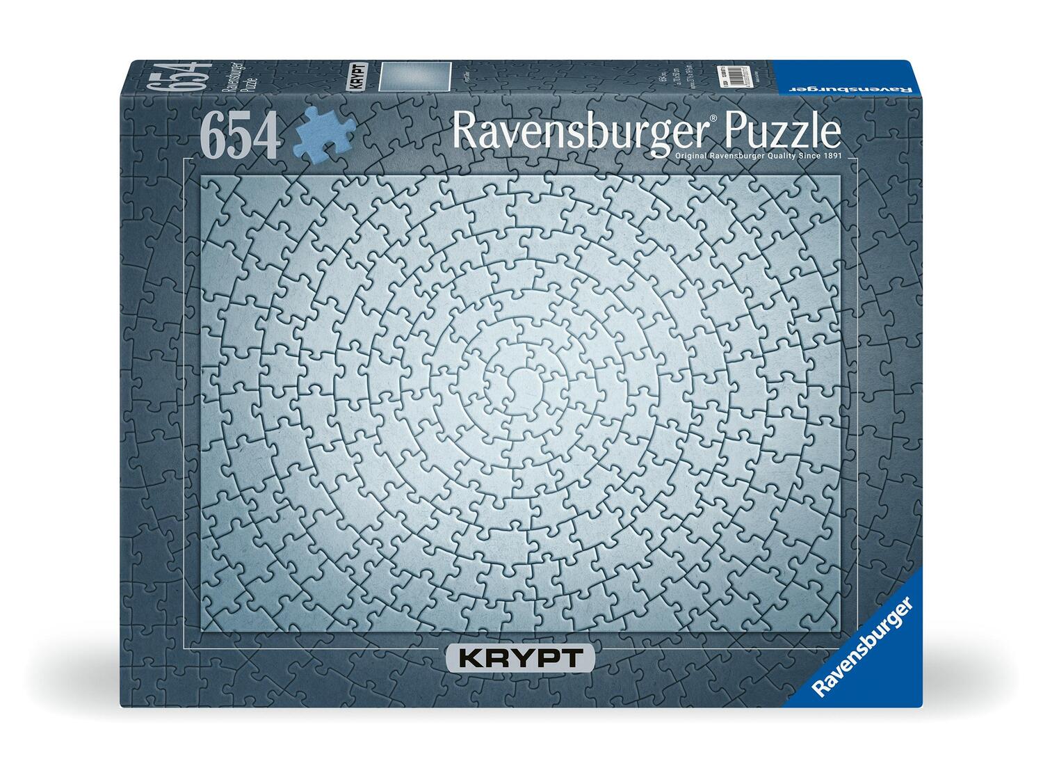 Cover: 4005555000716 | Ravensburger Puzzle 12000071- Krypt Puzzle Silber - Schweres Puzzle...