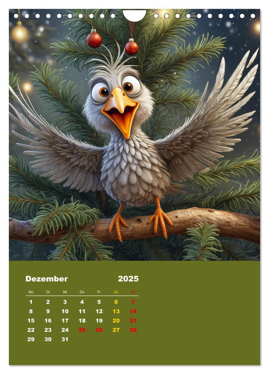 Bild: 9783457150160 | Diese schrägen Vögel (Wandkalender 2025 DIN A4 hoch), CALVENDO...