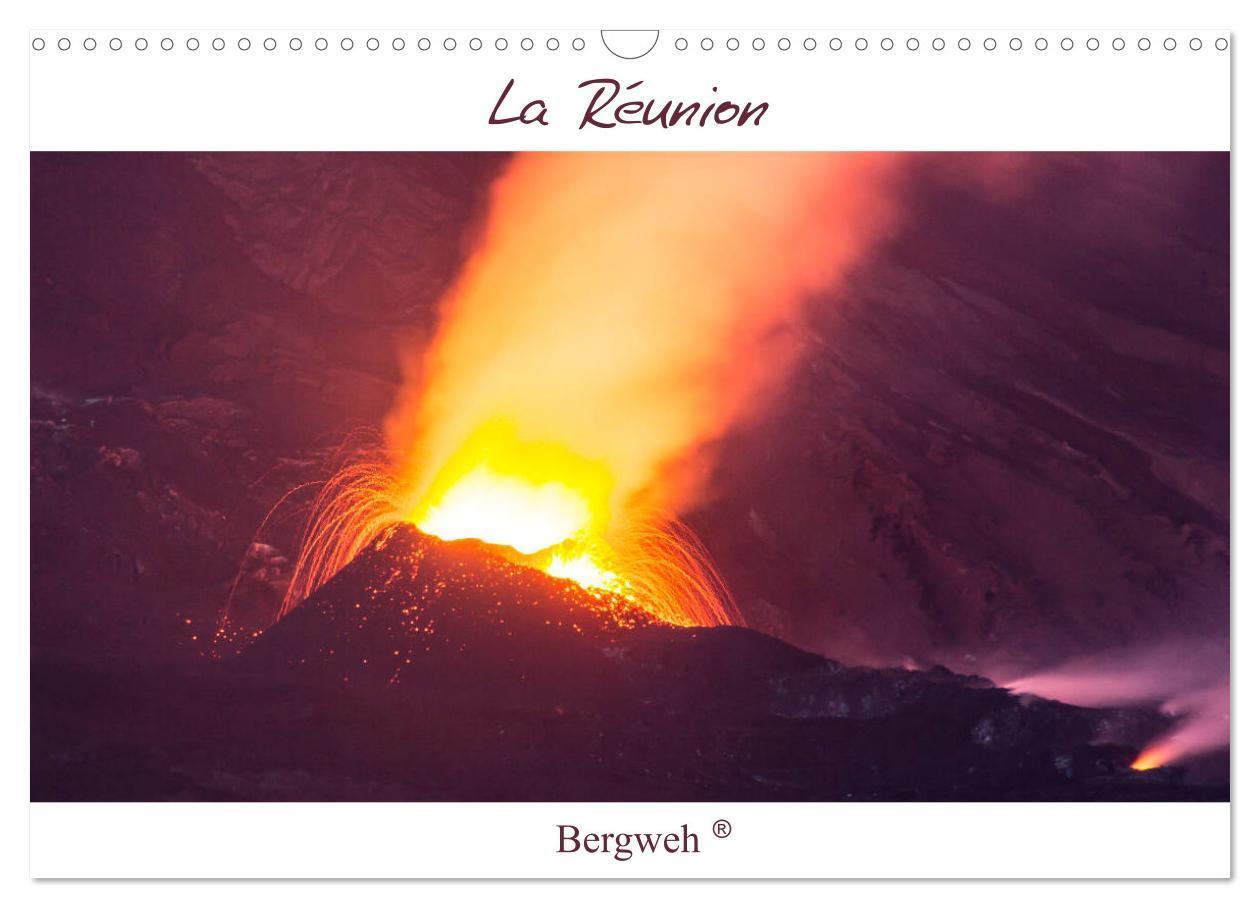 Cover: 9783435450855 | La Réunion - Bergweh ® (Wandkalender 2025 DIN A3 quer), CALVENDO...