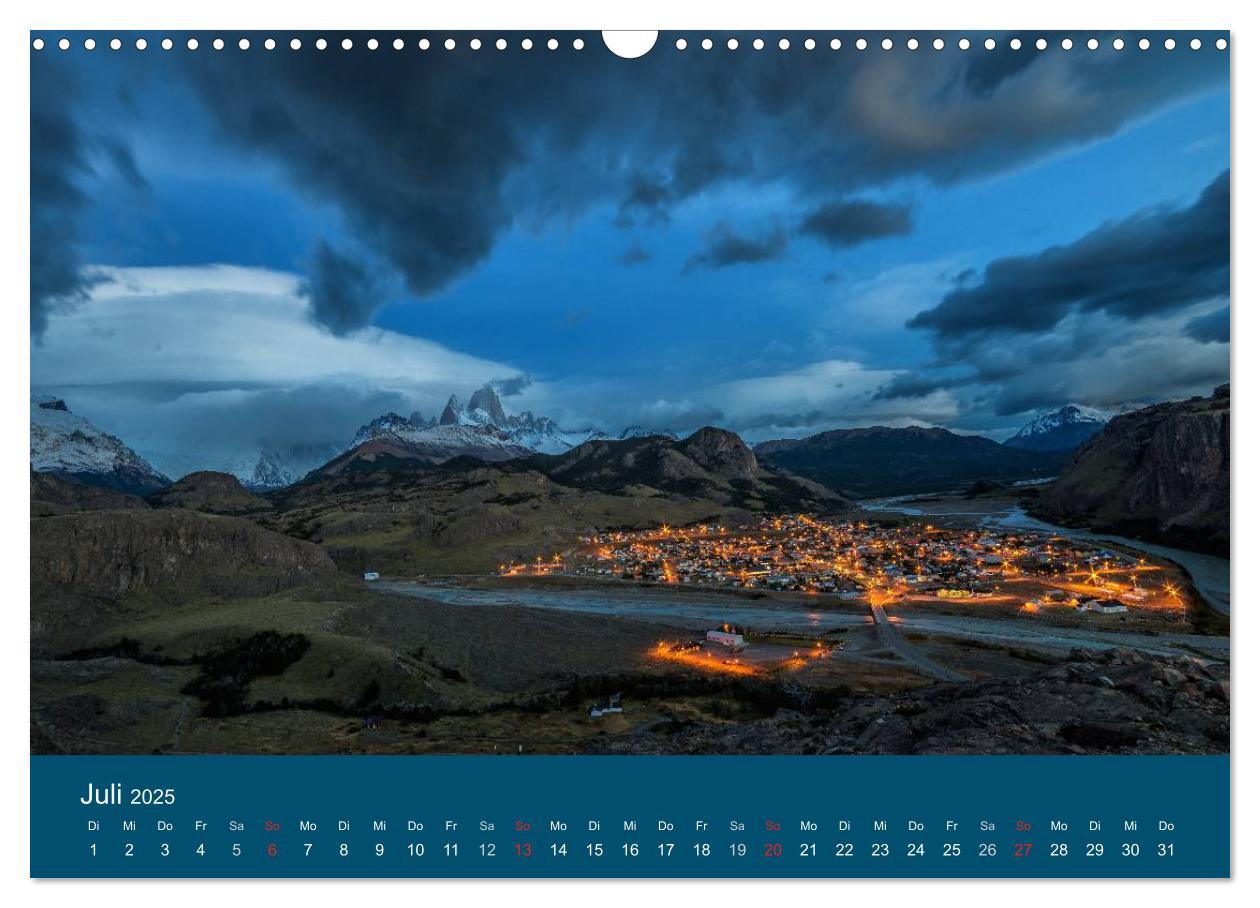 Bild: 9783435608102 | Farbenfrohes Patagonien (Wandkalender 2025 DIN A3 quer), CALVENDO...