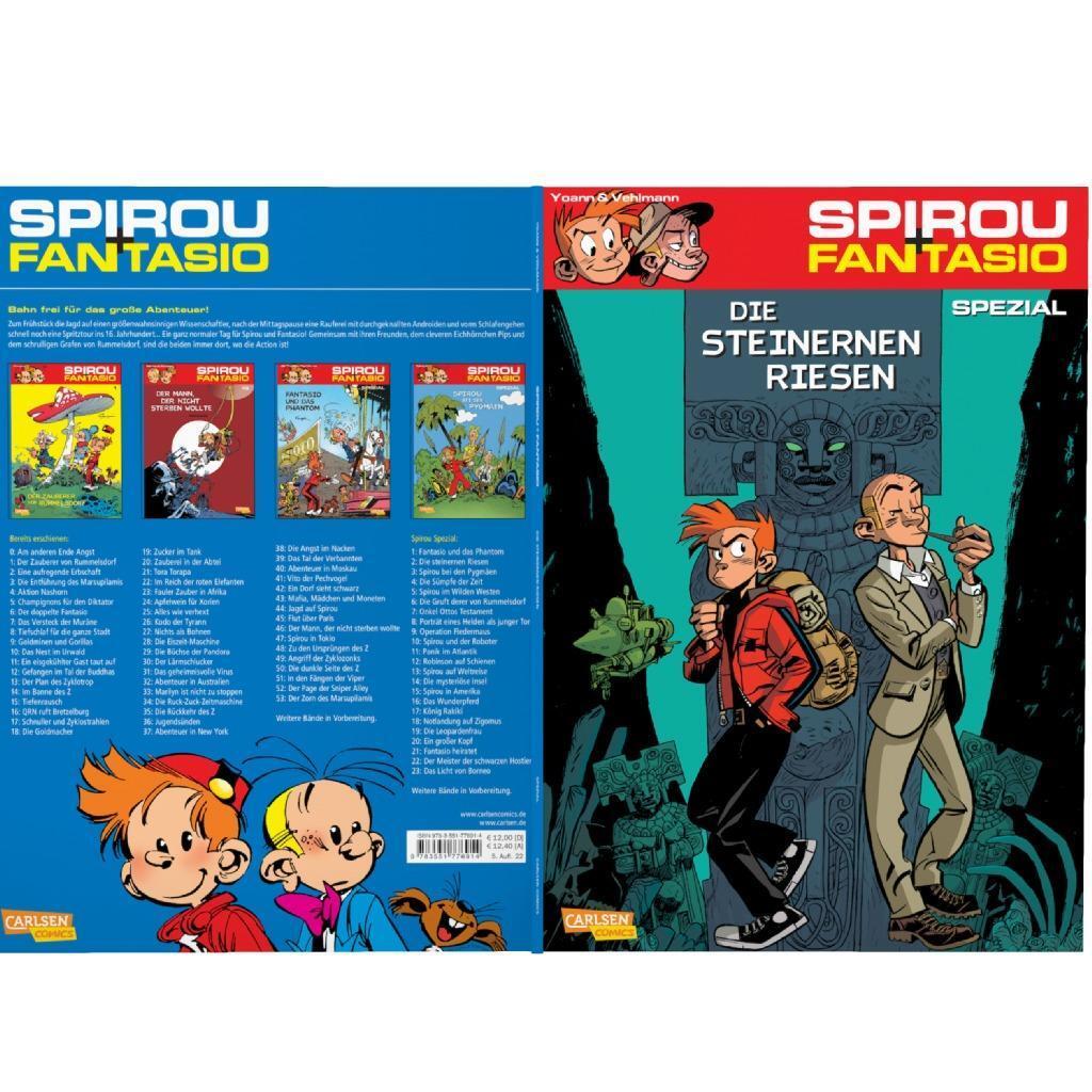 Bild: 9783551776914 | Spirou und Fantasio Spezial. Die steinernen Riesen | Fabien Vehlmann