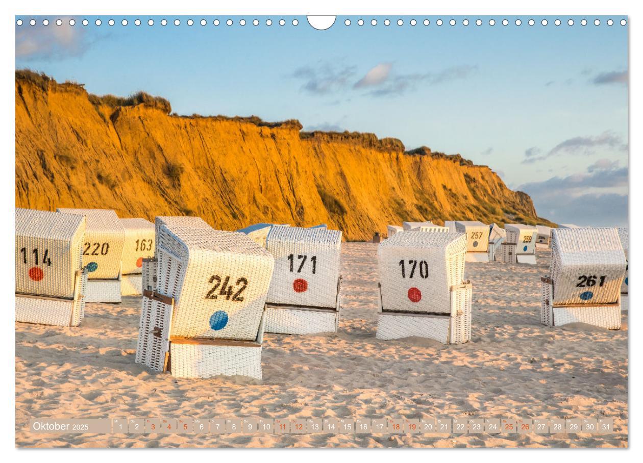 Bild: 9783457214107 | Sylt süchtig (Wandkalender 2025 DIN A3 quer), CALVENDO Monatskalender