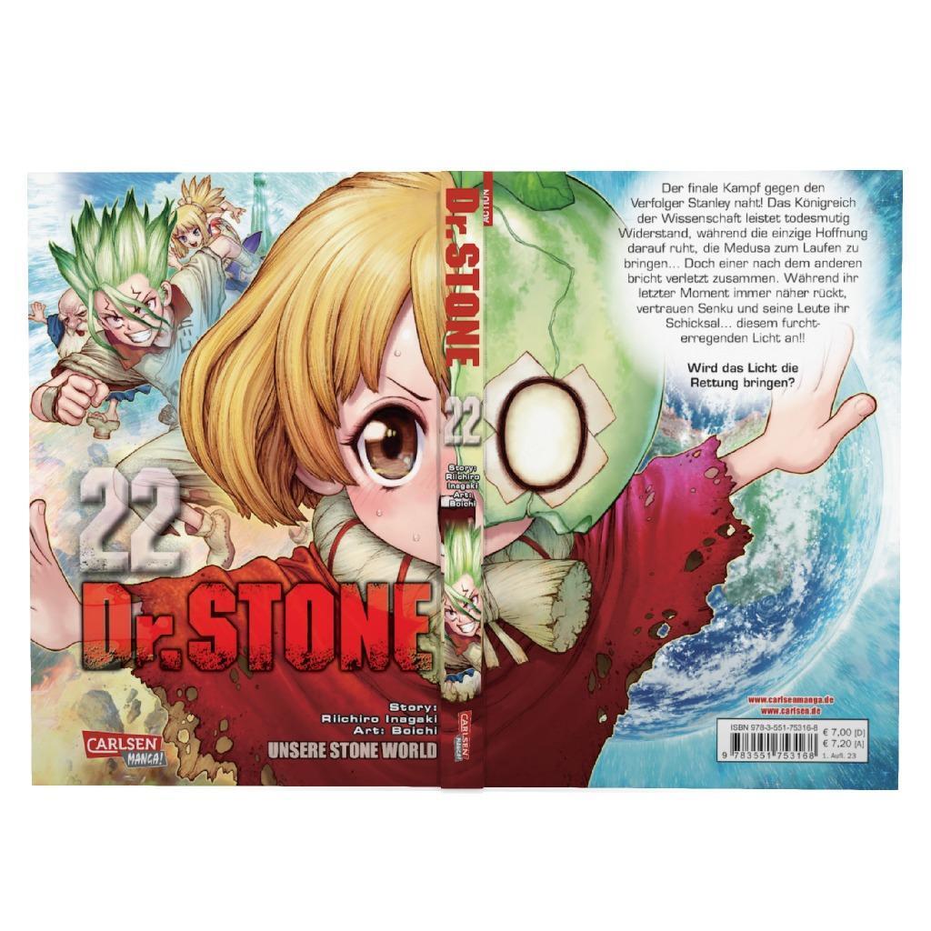 Bild: 9783551753168 | Dr. Stone 22 | Verrückte Abenteuer, Action und Wissenschaft! | Buch