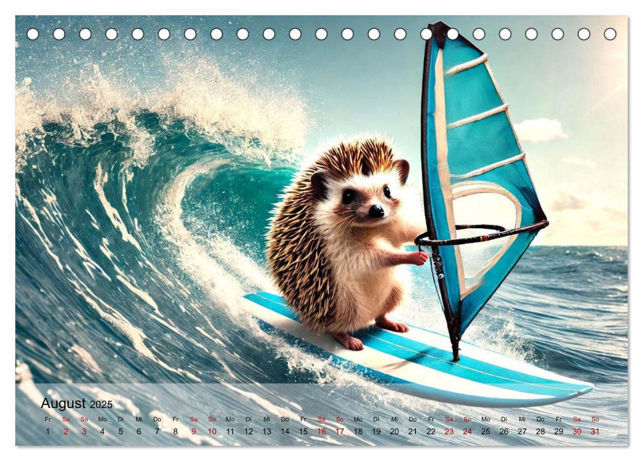 Bild: 9783457226070 | Tierische Illusionen - Humorvolle Tierfantasien (Tischkalender 2025...