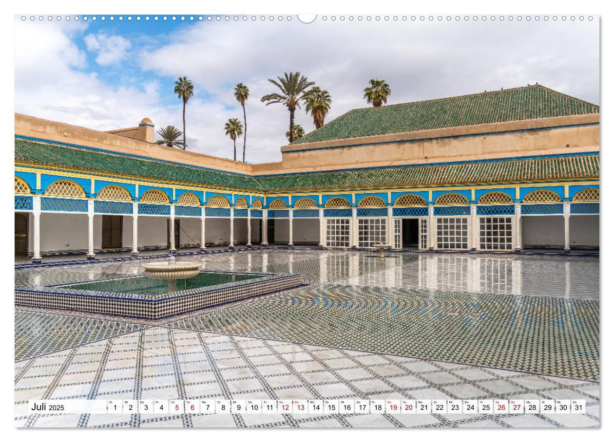 Bild: 9783435329205 | Marokko - Marrakesch (Wandkalender 2025 DIN A2 quer), CALVENDO...