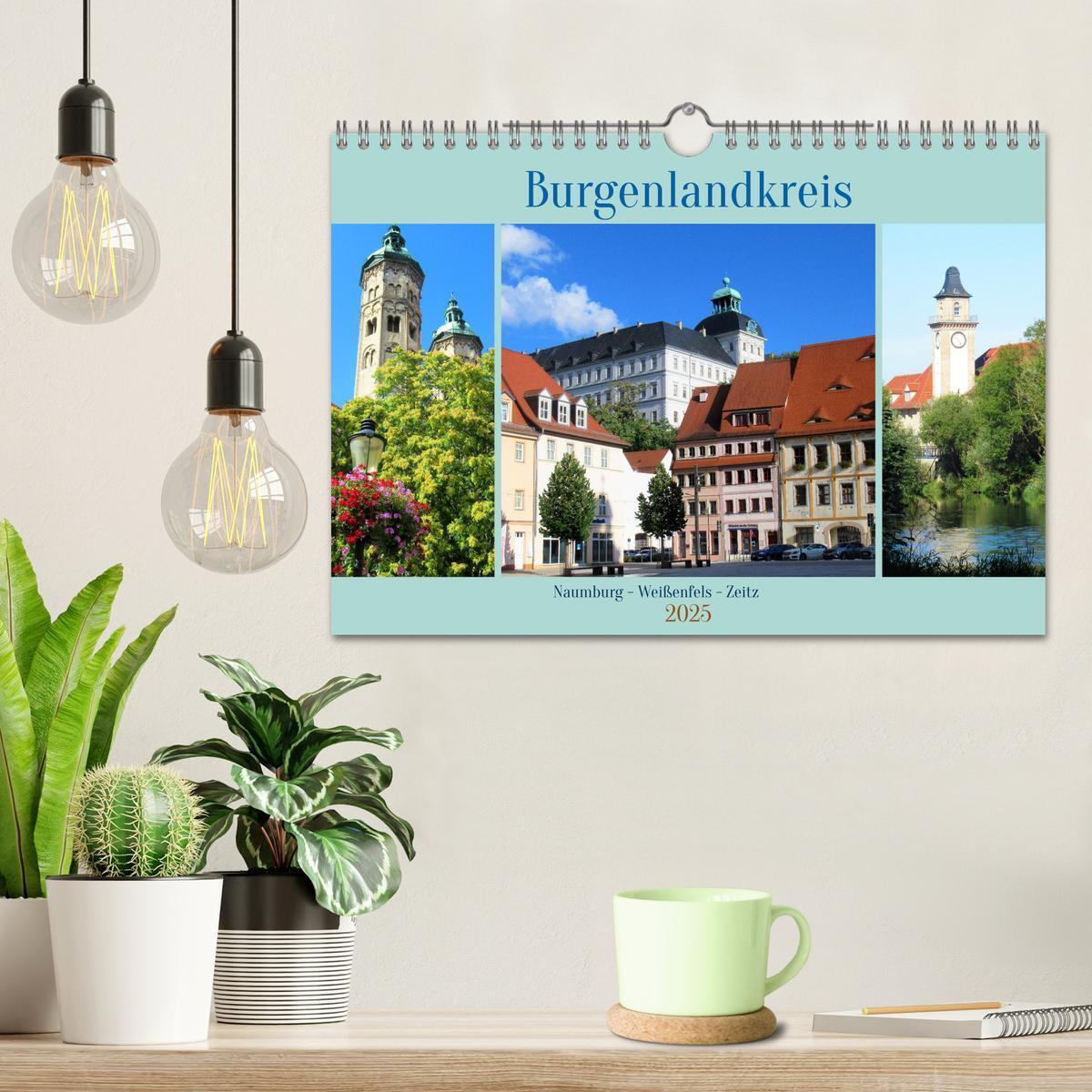 Bild: 9783383843518 | Burgenlandkreis - Naumburg, Weißenfels, Zeitz (Wandkalender 2025...