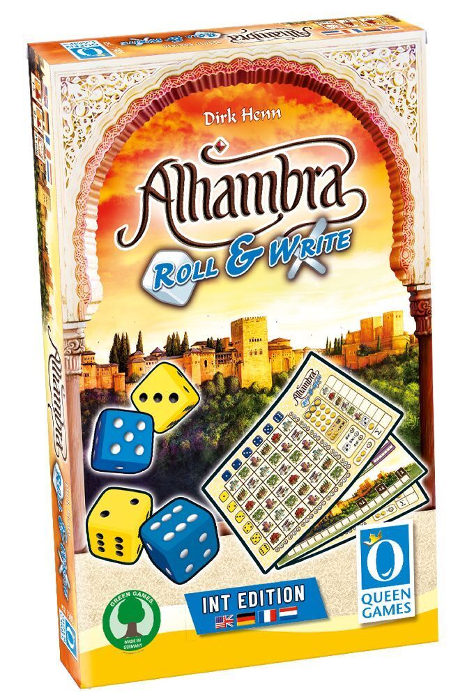 Cover: 4010350105382 | Alhambra Roll &amp; Write | Dirk Henn | Spiel | In Spielebox | 105382