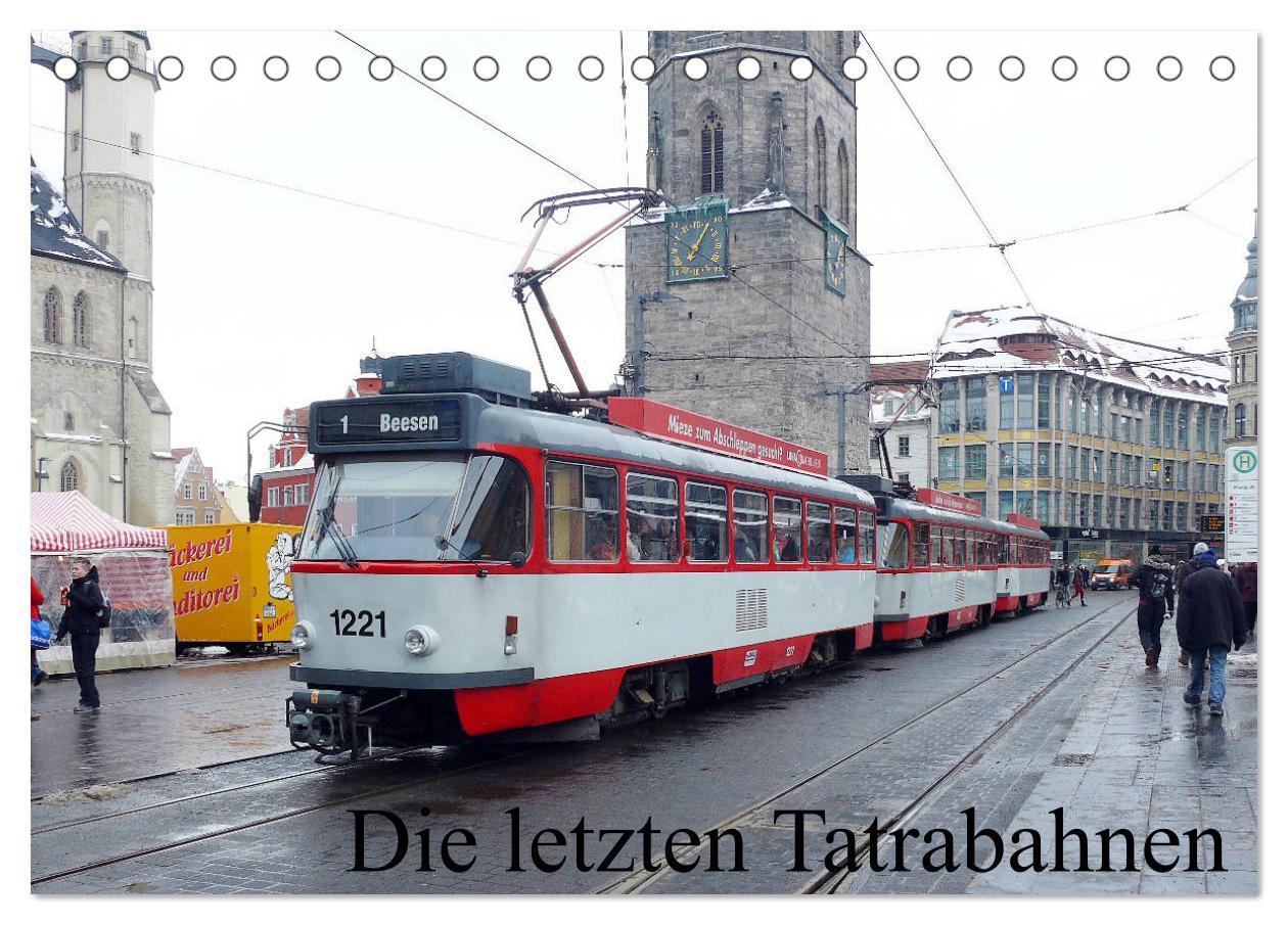 Cover: 9783435441884 | Die letzten Tatrabahnen (Tischkalender 2025 DIN A5 quer), CALVENDO...