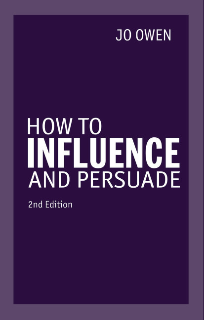 Cover: 9780273776796 | How to Influence and Persuade 2nd edn | Jo Owen | Taschenbuch | 2012