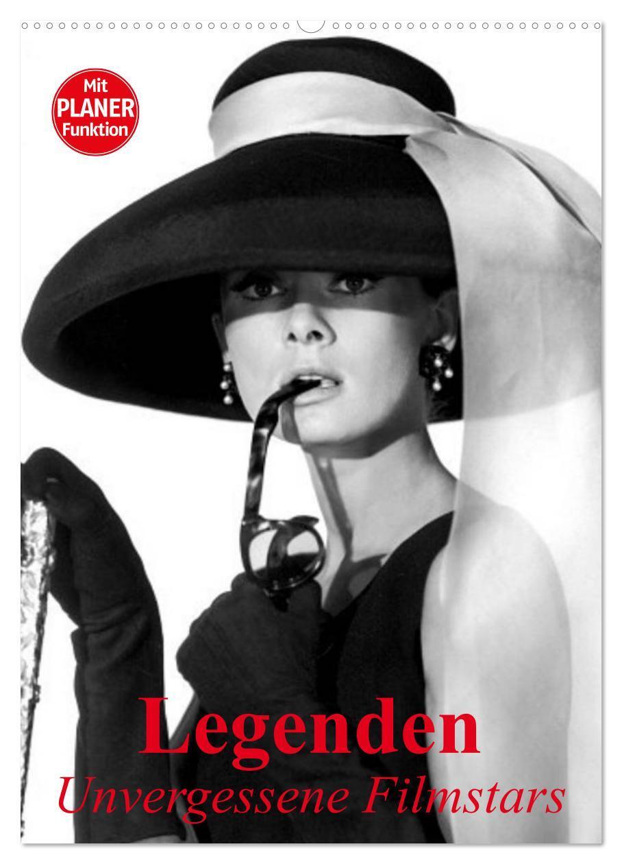 Cover: 9783457023174 | Legenden - Unvergessene Filmstars (Wandkalender 2025 DIN A2 hoch),...