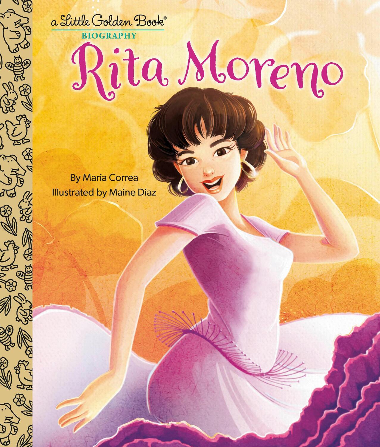 Cover: 9780593645147 | Rita Moreno: A Little Golden Book Biography | Maria Correa | Buch