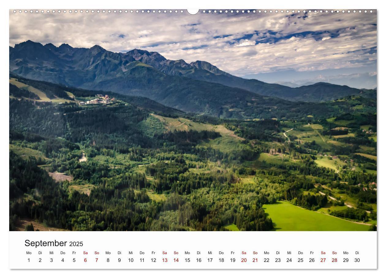 Bild: 9783435332878 | Die Alpen vom Himmel aus gesehen (hochwertiger Premium Wandkalender...