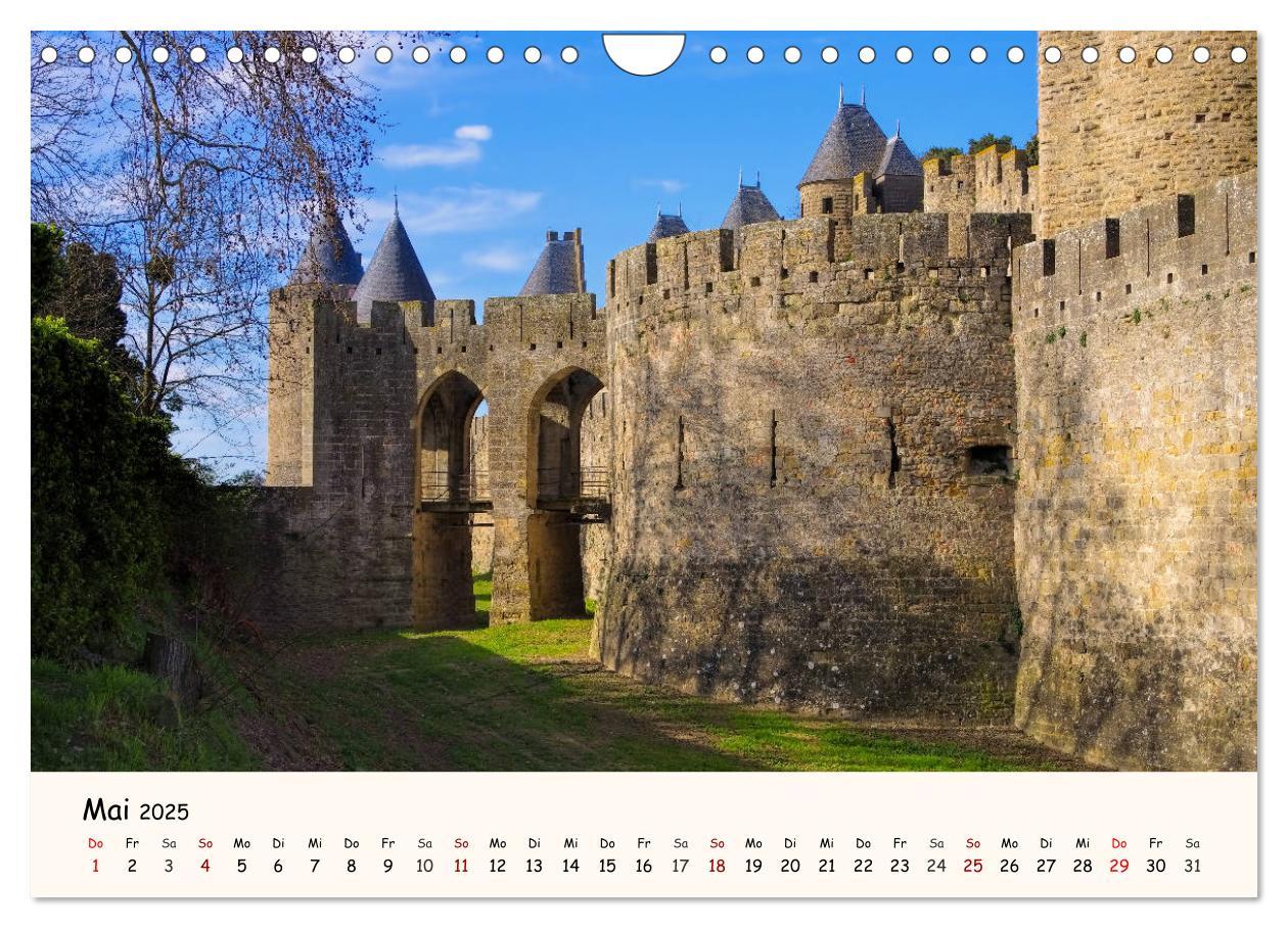 Bild: 9783435456055 | Cite von Carcassonne - Zeitreise ins Mittelalter (Wandkalender 2025...