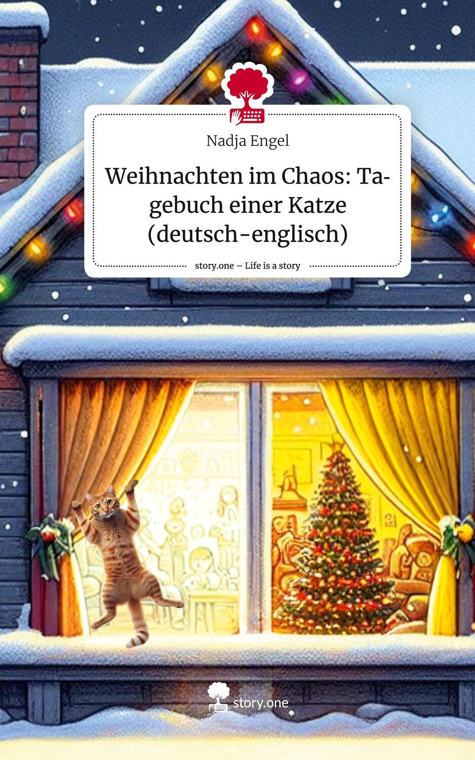 Cover: 9783711511607 | Weihnachten im Chaos: Tagebuch einer Katze (deutsch-englisch). Life...