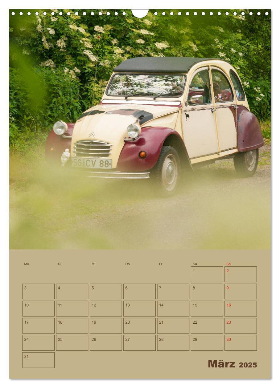 Bild: 9783435955312 | Citroën 2 CV ¿ Flower Power (Wandkalender 2025 DIN A3 hoch),...