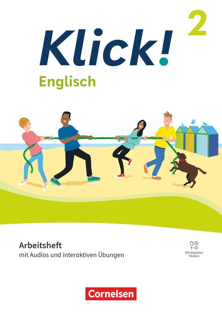 Cover: 9783060366651 | Klick! Band 2: 6. Schuljahr. Englisch - Arbeitsheft mit Audios und...