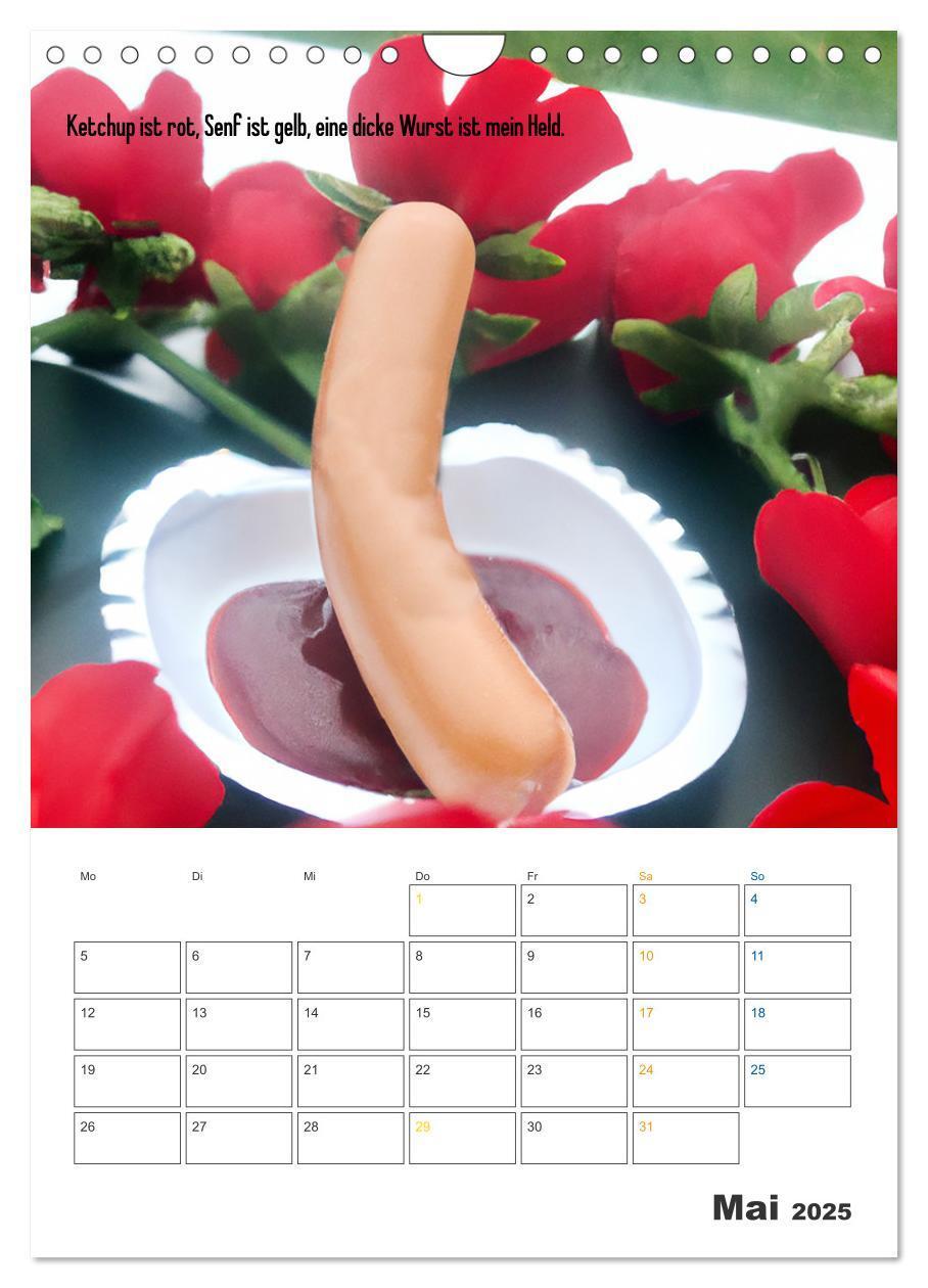 Bild: 9783435885817 | Ist mir Wurst Kalender (Wandkalender 2025 DIN A4 hoch), CALVENDO...