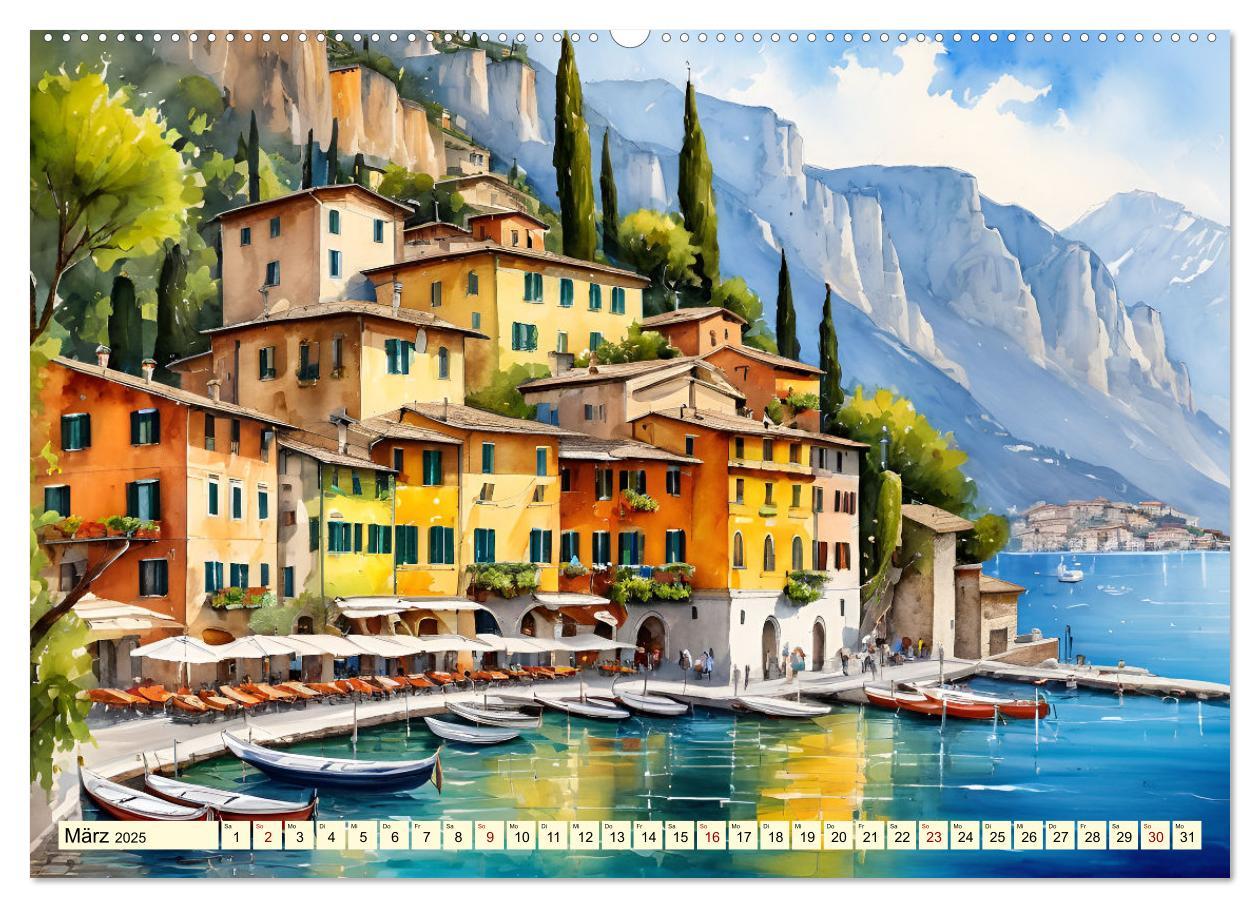 Bild: 9783457176375 | Italien - La dolce vita (Wandkalender 2025 DIN A2 quer), CALVENDO...