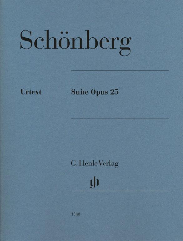 Cover: 9790201815480 | Arnold Schönberg - Suite op. 25 | Besetzung: Klavier zu zwei Händen