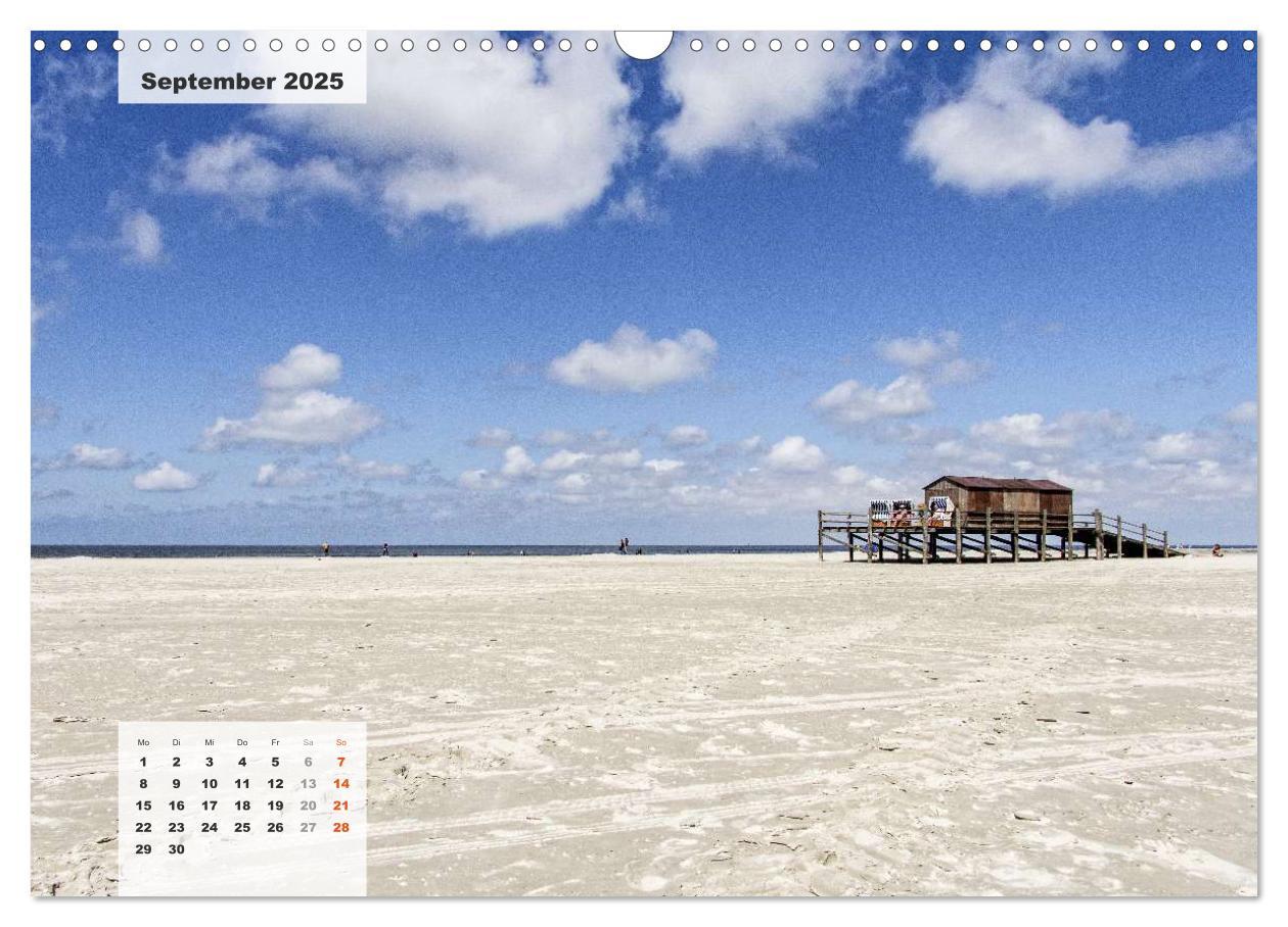 Bild: 9783435804559 | Nord-Ostsee Impressionen (Wandkalender 2025 DIN A3 quer), CALVENDO...