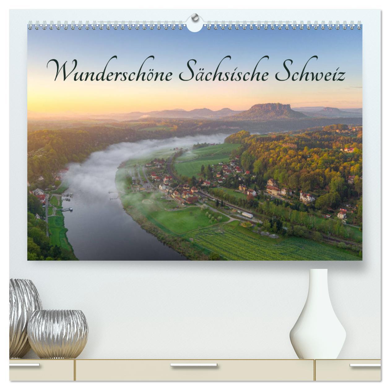 Cover: 9783435127856 | Wunderschöne Sächsische Schweiz (hochwertiger Premium Wandkalender...