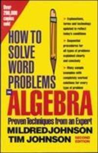 Cover: 9780071343077 | How to Solve Word Problems in Algebra, 2nd Edition | Johnson (u. a.)