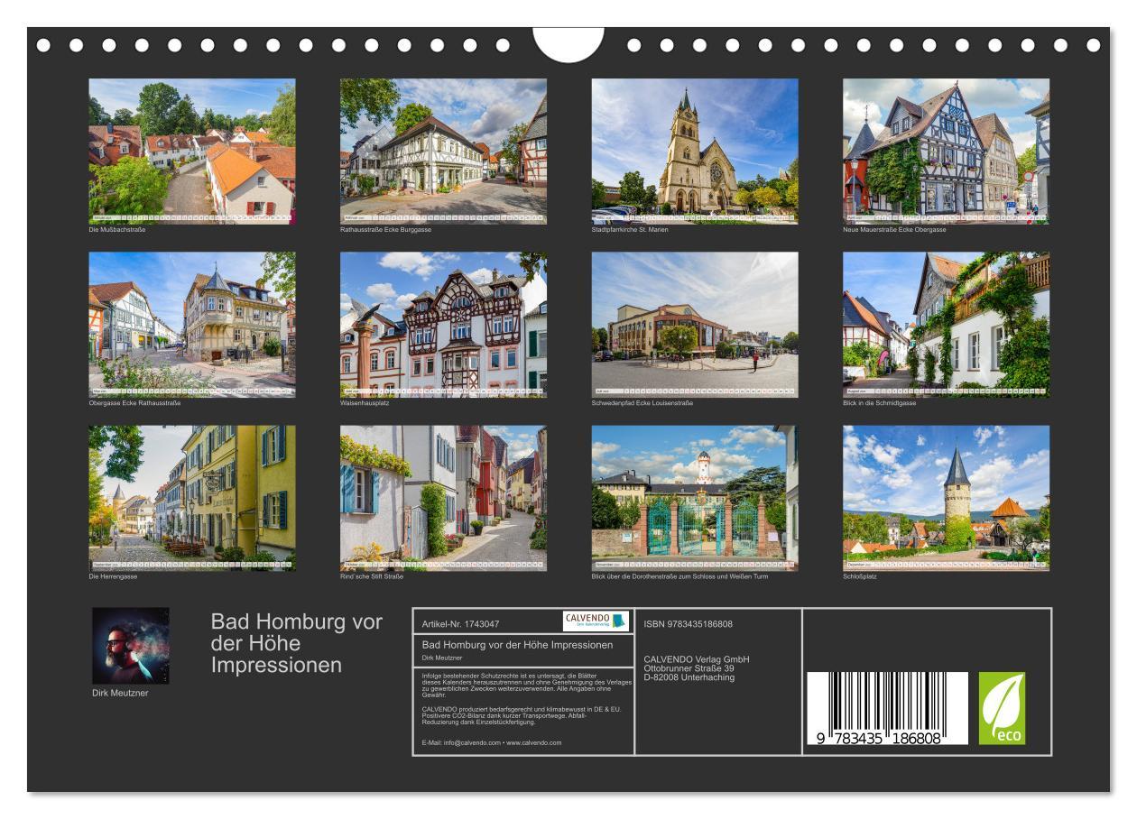 Bild: 9783435186808 | Bad Homburg vor der Höhe Impressionen (Wandkalender 2025 DIN A4...