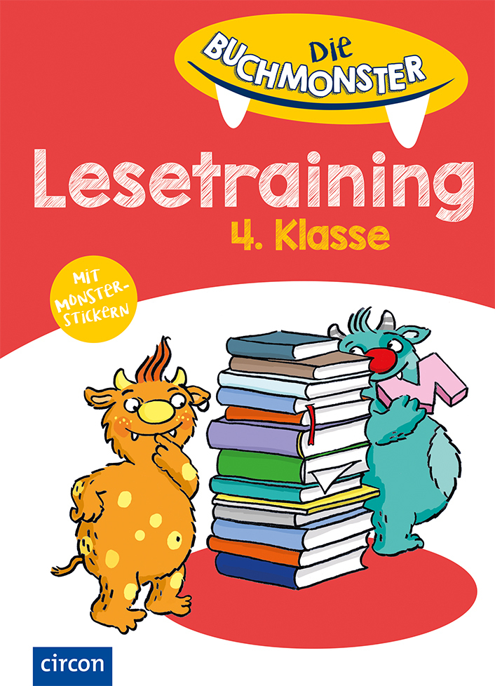 Cover: 9783817418312 | Die Buchmonster: Lesetraining 4. Klasse | Die Buchmonster | Ebbert