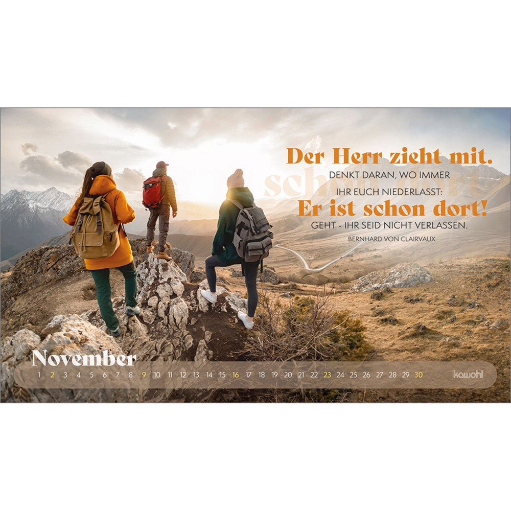 Bild: 9783754868652 | Abenteuer - Mit Gott unterwegs 2025 | Kalender | 13 S. | Deutsch