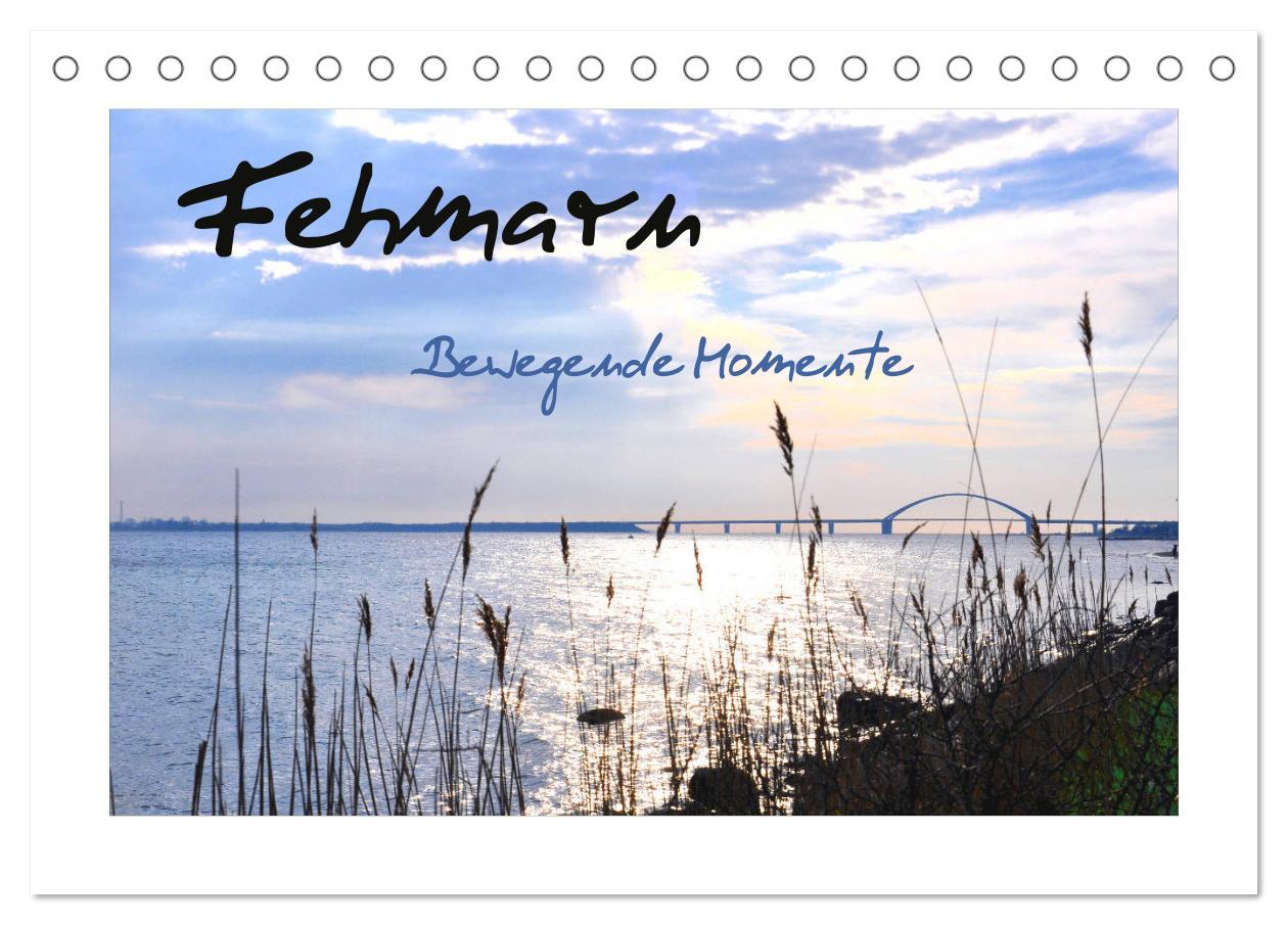 Cover: 9783435432523 | Fehmarn - Bewegende Momente (Tischkalender 2025 DIN A5 quer),...