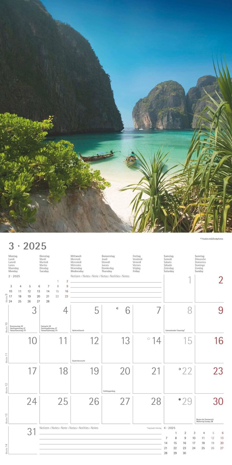 Bild: 4251732340872 | Summer Dreams 2025 - Broschürenkalender 30x30 cm (30x60 geöffnet) -...