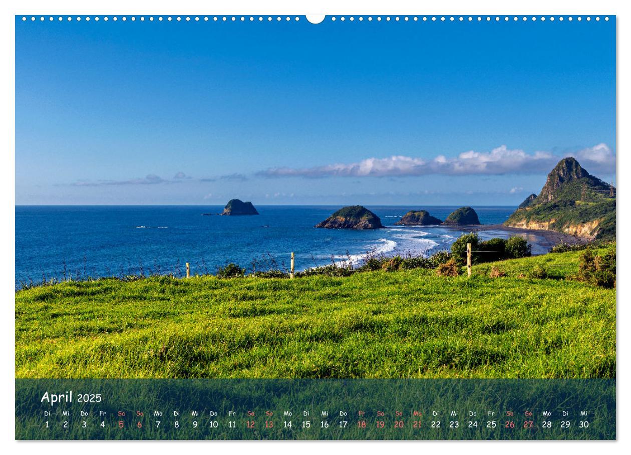 Bild: 9783457216460 | Traumorte entdecken: Neuseeland (Wandkalender 2025 DIN A2 quer),...