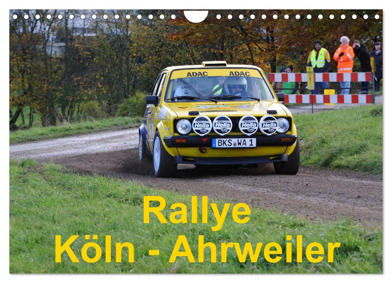 Cover: 9783435631780 | Rallye, Köln - Ahrweiler (Wandkalender 2025 DIN A4 quer), CALVENDO...