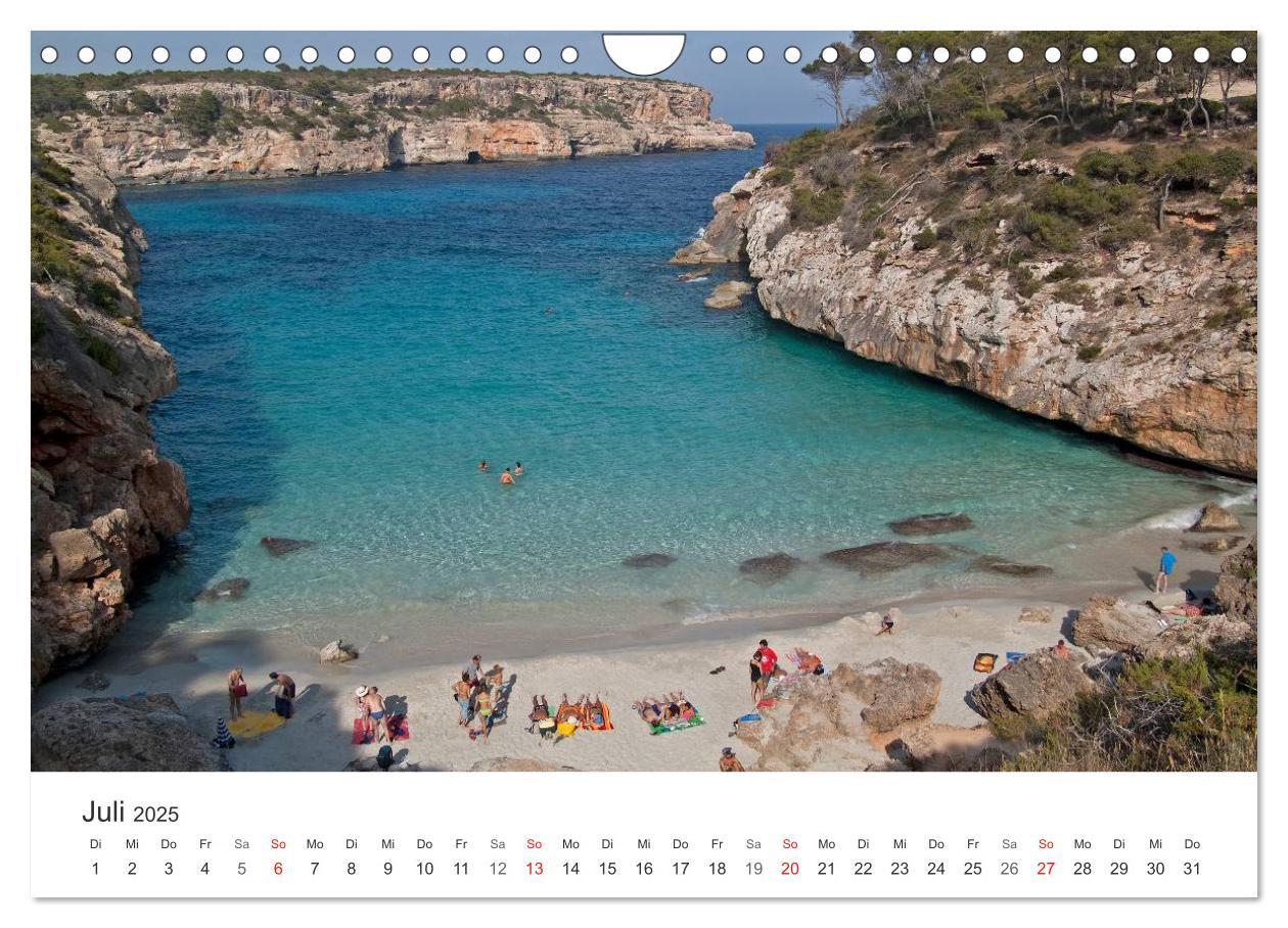 Bild: 9783435684939 | Mallorca - auf in den Urlaub (Wandkalender 2025 DIN A4 quer),...